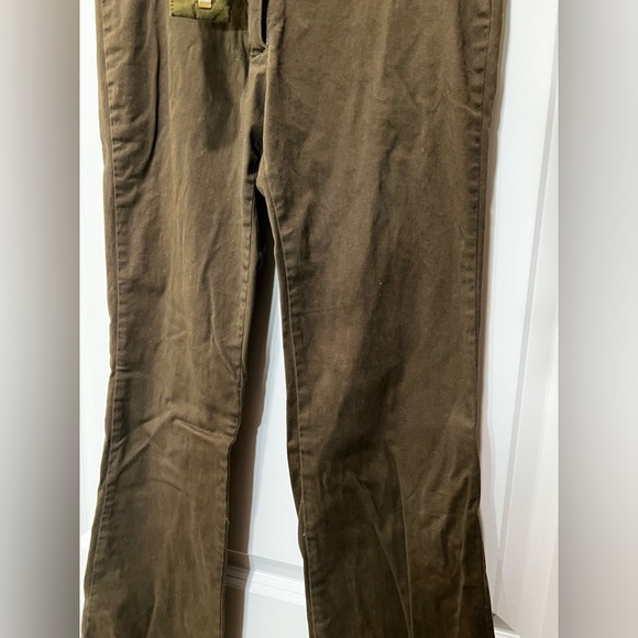 The Limited Low Rise Brown Boot Cut Stretch Pants Size 4 - Picture 6 of 11